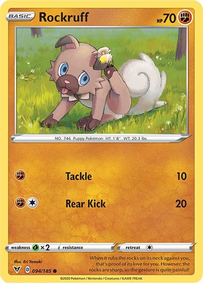 Rockruff - 094/185 (Common) [VIV-094-C]