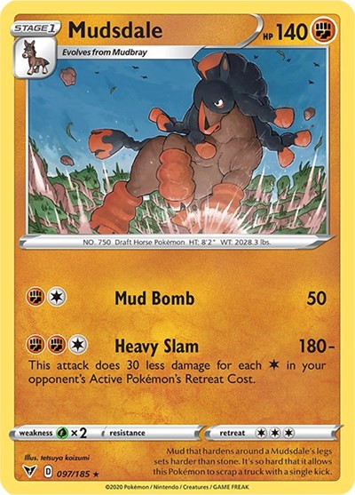 Mudsdale - 097/185 (Rare) [VIV-097-R]