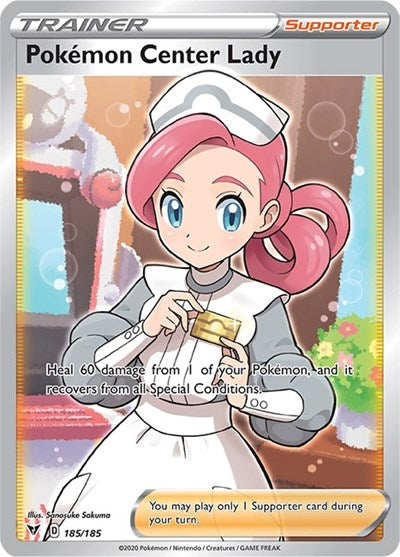 Pokemon Center Lady - 185/185 (Ultra Rare) [VIV-185-UR]