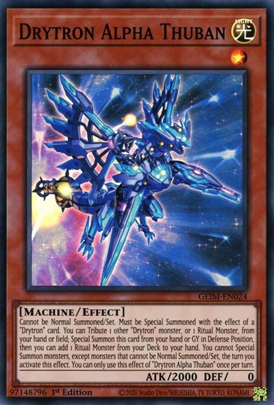 Drytron Alpha Thuban (Super Rare) [GEIM-EN024-SuR]