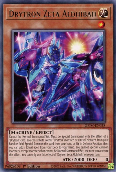 Drytron Zeta Aldhibah (Rare) [GEIM-EN028-R]