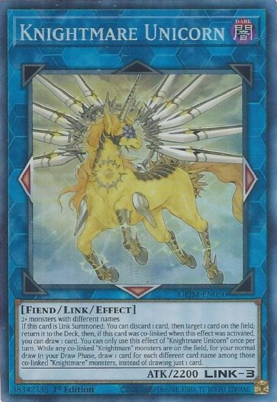 Knightmare Unicorn (Collector's Rare) [GEIM-EN050-CR]