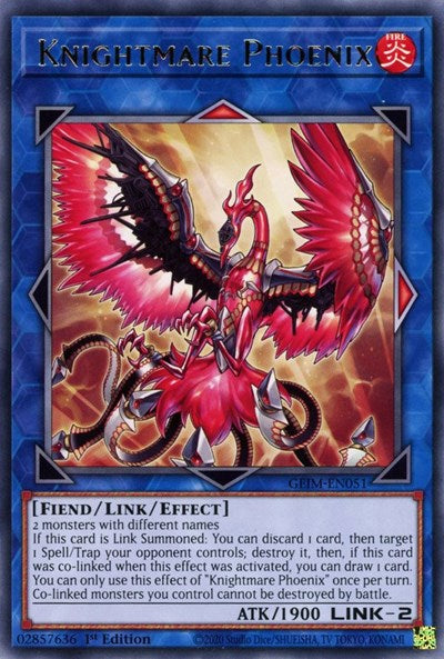 Knightmare Phoenix (Rare) [GEIM-EN051-R]