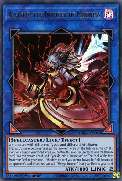 Aleister the Invoker of Madness (Ultra Rare) [GEIM-EN053-UR]