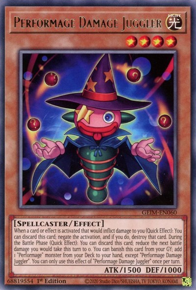 Performage Damage Juggler (Rare) [GEIM-EN060-R]