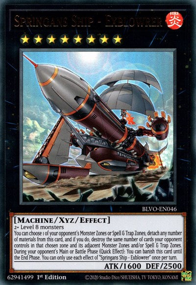 Springans Ship - Exblowrer (Ultra Rare) [BLVO-EN046-UR]