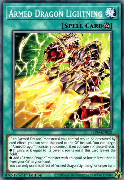 Armed Dragon Lightning (Common) [BLVO-EN053-C]