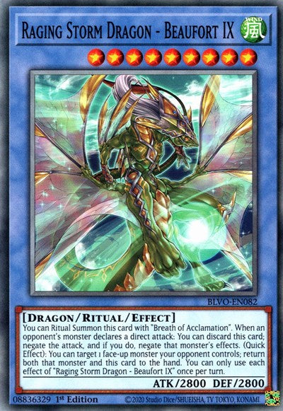 Raging Storm Dragon - Beaufort IX (Common) [BLVO-EN082-C]