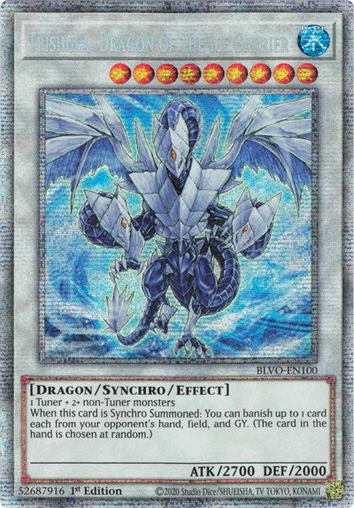 Trishula, Dragon of the Ice Barrier (Starlight Rare) [BLVO-EN100-StR]