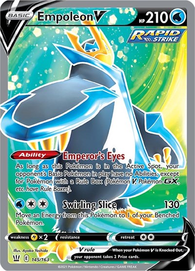 Empoleon V - 145/163 (Ultra Rare) [BST-145-UR]