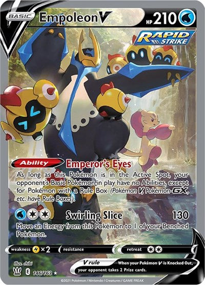 Empoleon V - 146/163 (Ultra Rare) [BST-146-UR]