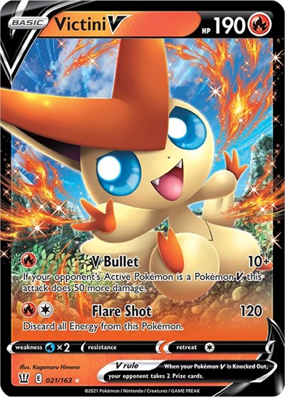 Victini V - 021/163 (Ultra Rare) [BST-021-UR]