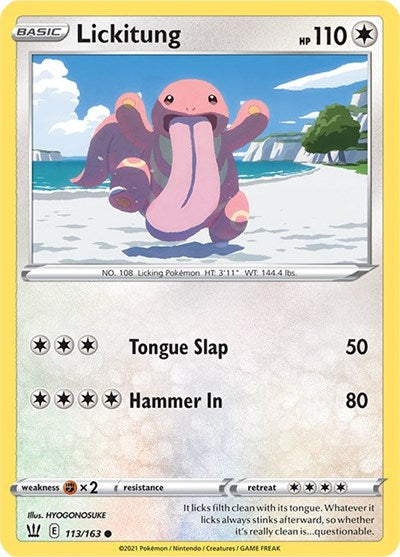 Lickitung - 113/163 (Common) [BST-113-C]