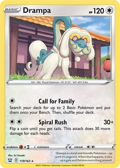 Drampa - 119/163 (Rare) [BST-119-R]