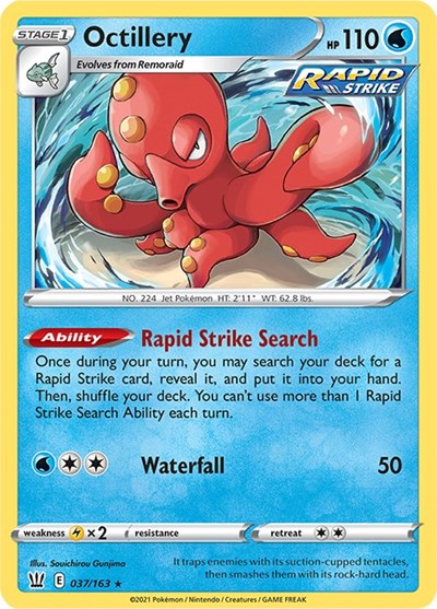 Octillery - 037/163 (Holo Rare) [BST-037-HR]