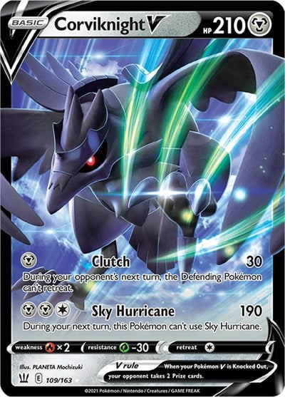 Corviknight V - 109/163 (Ultra Rare) [BST-109-UR]