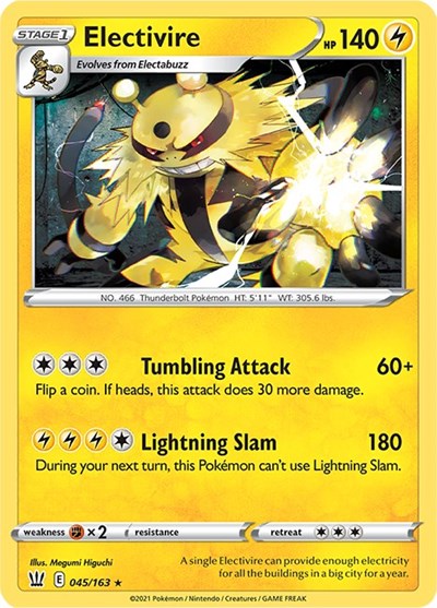 Electivire - 045/163 (Rare) [BST-045-R]