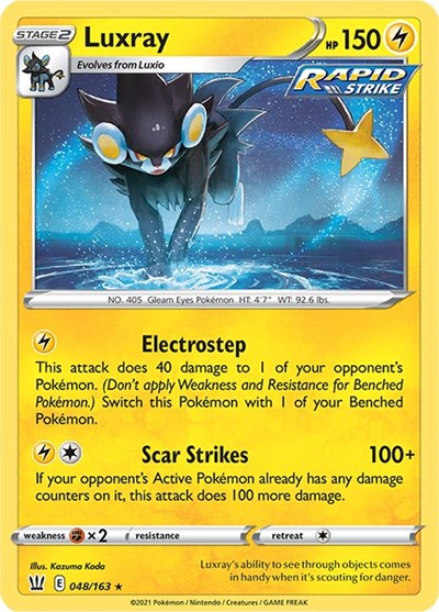 Luxray - 048/163 (Holo Rare) [BST-048-HR]