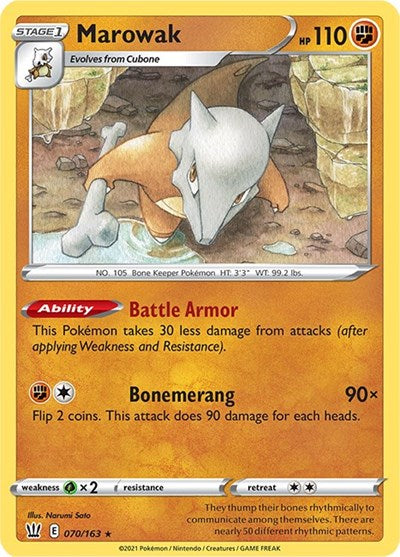 Marowak - 070/163 (Rare) [BST-070-R]