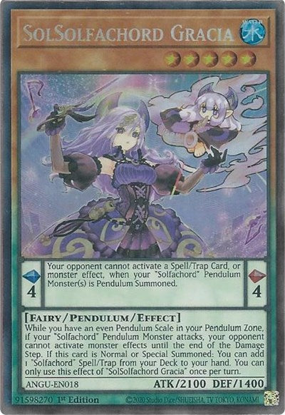 SolSolfachord Gracia (Collector's Rare) [ANGU-EN018-CR]