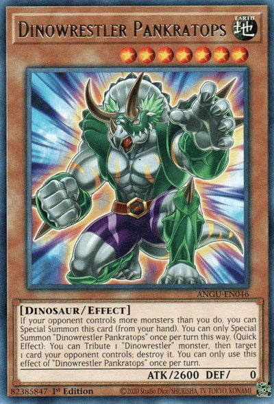 Dinowrestler Pankratops (Rare) [ANGU-EN046-R]