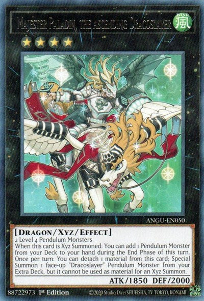 Majester Paladin, the Ascending Dracoslayer (Rare) [ANGU-EN050-R]