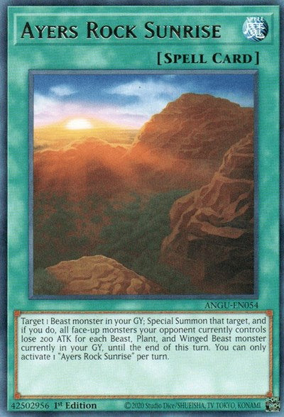 Ayers Rock Sunrise (Rare) [ANGU-EN054-R]