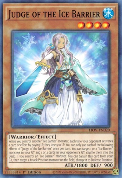 Judge of the Ice Barrier (Common) [LIOV-EN020-C]