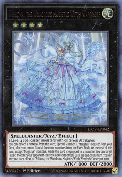 Rilliona, the Wondrous Magistus Witch Wardrobe (Ultra Rare) [LIOV-EN042-UR]