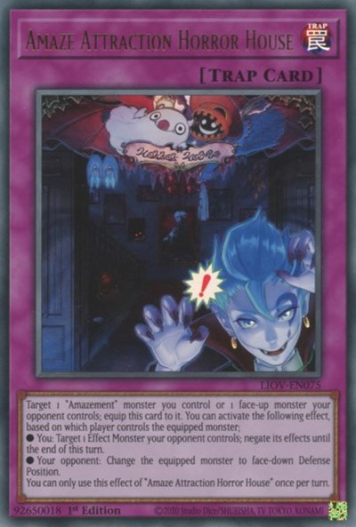 Amaze Attraction Horror House (Ultra Rare) [LIOV-EN075-UR]