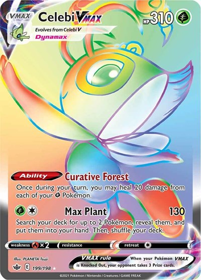 Celebi VMAX - 199/198 (Secret Rare) [CRE-199-SR]