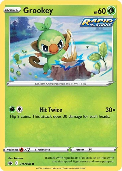 Grookey - 016/198 (Common) [CRE-016-C]