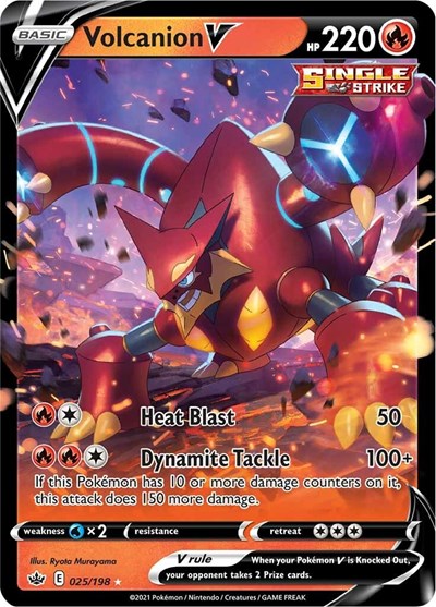 Volcanion V - 025/198 (Ultra Rare) [CRE-025-UR]