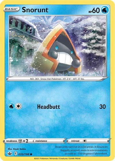 Snorunt - 035/198 (Common) [CRE-035-C]