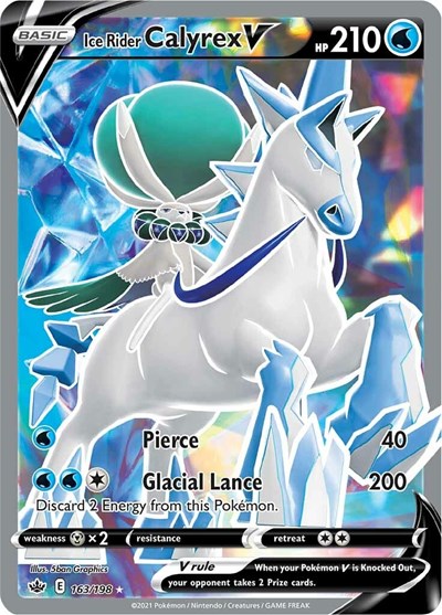 Ice Rider Calyrex V - 163/198 (Ultra Rare) [CRE-163-UR]