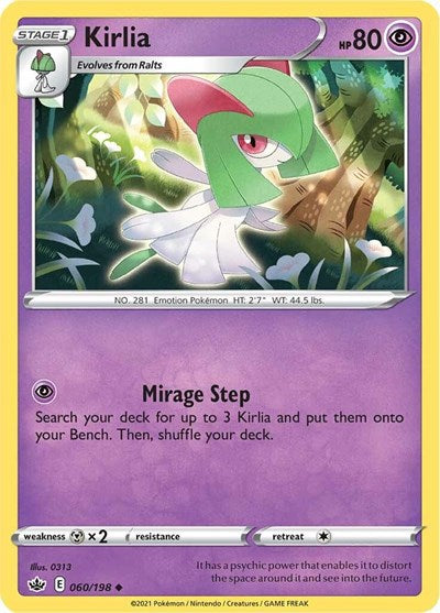 Kirlia - 060/198 (Uncommon) [CRE-060-U]