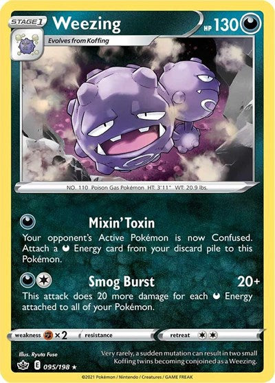 Weezing - 095/198 (Rare) [CRE-095-R]