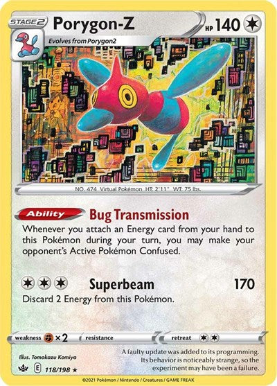 Porygon-Z - 118/198 (Holo Rare) [CRE-118-HR]