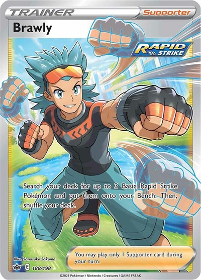 Brawly - 188/198 (Ultra Rare) [CRE-188-UR]