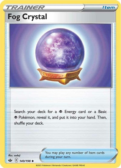 Fog Crystal - 140/198 (Uncommon) [CRE-140-U]