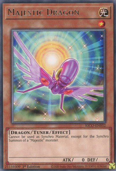 Majestic Dragon (Rare) [KICO-EN032-R]