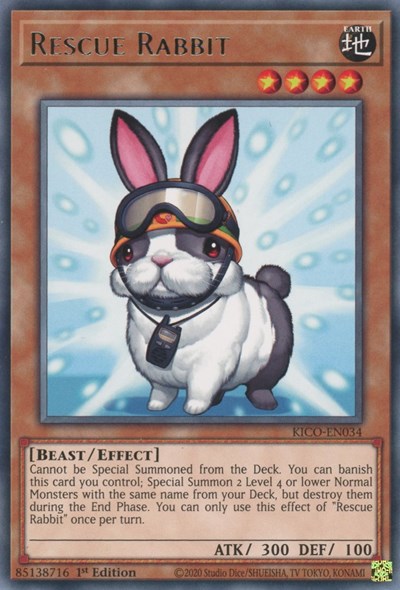 Rescue Rabbit (Rare) [KICO-EN034-R]