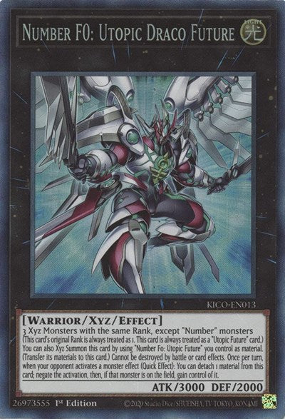 Number F0: Utopic Draco Future (Collector's Rare) [KICO-EN013-CR]