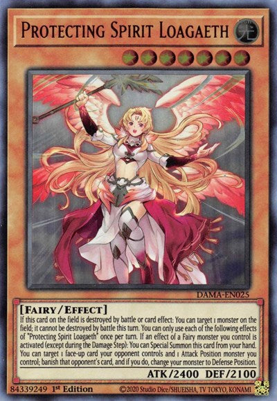 Protecting Spirit Loagaeth (Ultra Rare) [DAMA-EN025-UR]