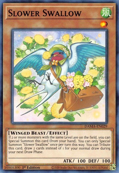 Slower Swallow (Common) [DAMA-EN029-C]