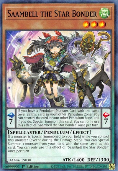 Saambell the Star Bonder (Common) [DAMA-EN030-C]