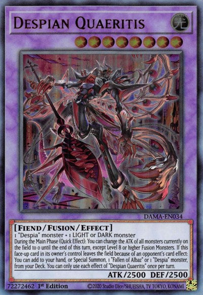 Despian Quaeritis (Ultra Rare) [DAMA-EN034-UR]