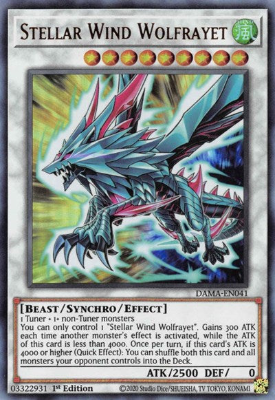 Stellar Wind Wolfrayet (Ultra Rare) [DAMA-EN041-UR]