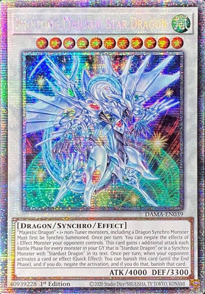 Shooting Majestic Star Dragon (Starlight Rare) [DAMA-EN039-StR]