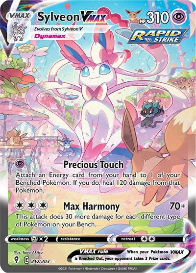 Sylveon VMAX - 212/203 (Secret Rare) [EVS-212-SR]